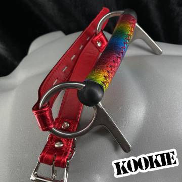 Leather Wrapped Bondage Mouth Gag